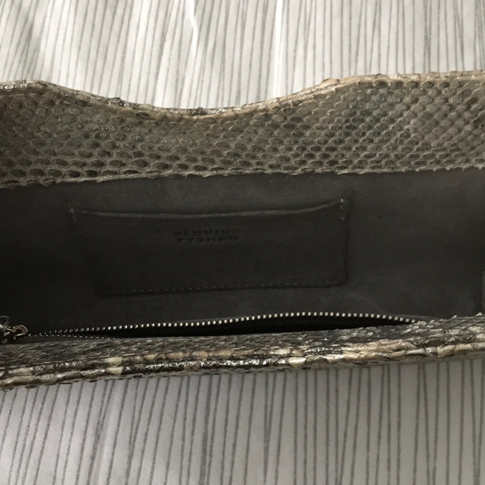 Genuine python clutch - Picture 2 of 4